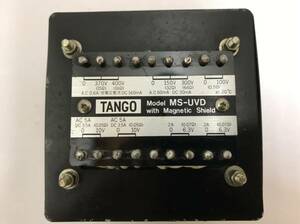 TANGO タンゴ MS-UVD　電源トランス 　シングルアンプ用（倍電圧半波整流、211/845）