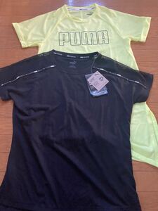 新品 プーマ レディース Tシャツ Sサイズ 2枚セット フィットネス／トレーニング/ランニング 519913/520738