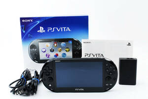 動作確認済　初期化済　ネット接続可 SONY ソニー PS Vita PlayStation Vita Wi-Fiモデル ブラック PCH-2000　 ZA　11