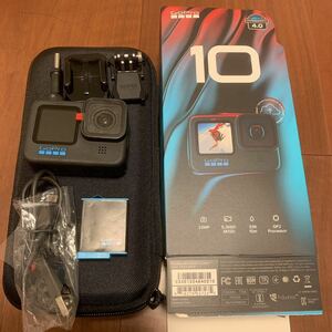 【送料無料】GoPro HERO 10 ゴープロ　予備バッテリー　32GBメモリーカード付き
