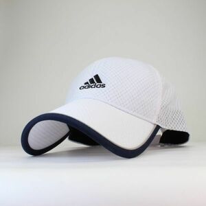 大きいサイズ adidas アディダス　LITE メッシュキャップ ホワイト 野球帽　帽子　メンズ　レディース ランニング ジョギング キャップ