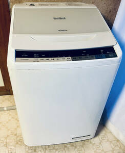 日立 BW-V80A ビートウォッシュ 全自動洗濯機 容量8.0キロ