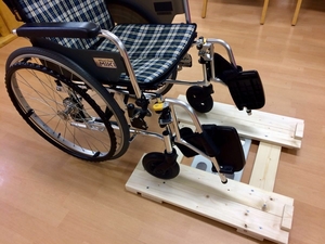 介護、グループホーム必見 車椅子用体重計セット　送料無料!