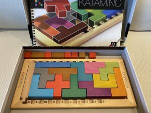 カタミノ 日本版　中古状態良好　KATAMINO 積み木 立体パズル