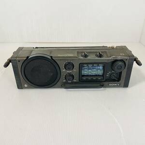 SONY ソニー ICF-6000 スカイセンサー FM MW SW1 SW2 4バンドラジオ 電源 FM確認 現状品