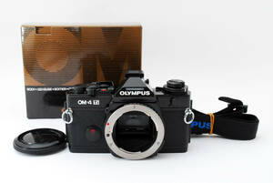 ■美品■ オリンパス OLYMPUS OM-4 Ti フィルムカメラ 【動作確認済・元箱付】 #408064