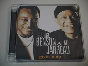 【輸入盤】GEORGE BENSON & AL JARREAU （ジョージ・ベンソン＆アル・ジャロウ） 「givin’ it up」（0888072231627）【FUSION】【程度並】