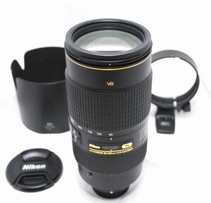 【超美品・純正フード付き】Nikon ニコン AF-S NIKKOR 80-400mm F4.5-5.6 G ED VR N