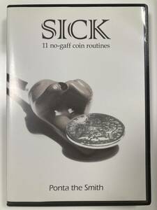 ★SICK シック★ポン太 the スミス　DVD　手品　マジック　コイン　3フライ　マトリックス