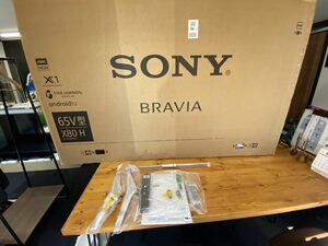 SONY BRAVIA 65インチ 4K 液晶テレビ KJ-65X8000H 半年前購入