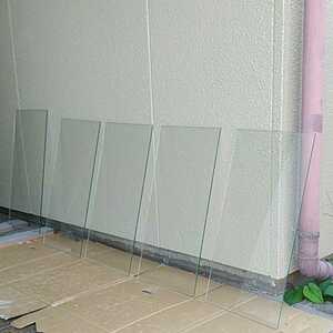 ガラス板、透明ガラス、フロートガラス、5㎜ガラス、DIY、水槽蓋、棚板