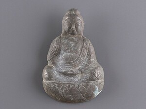 【K】仏教美術 銅製 掛仏 仏像 うぶ品 b743