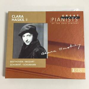 ●ハスキル 2CD 20世紀の偉大なるピアニストたち 2 Great Pianists of the 20th Century Clara Haskil II　【22/0921/01