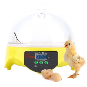 卵7個 自動卵インキュベーター 電子 デジタルインキュベーター 鶏用 温度制御 アヒル ガチョウ ウズラ 110V 転卵式 孵卵器 孵化器：yz53