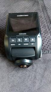 コムテックHDR-360Gドライブレコーダー360°