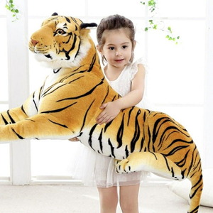 ぬいぐるみ トラ 虎 タイガー クッション 特大 大きいぬいぐるみ 1.1m 密林の王 抱き枕 動物 アニマル かわいい 可愛い 大きい