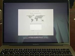 MacBook Pro 2017 13inch メモリ8G SSD256G 