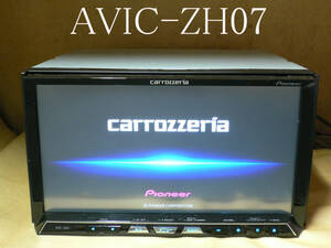 ★★★carrozzeria 最新2022年更新/フルセグ地デジ/SD/Bluetooth/DVD/CD/HDD AVIC-ZH07 動作保証 即決送料無料！★