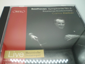 1CD　ベートーヴェン：交響曲第6番　カルロス・クライバー/バイエルン国立管弦楽団　1983年　独逸盤　6奥