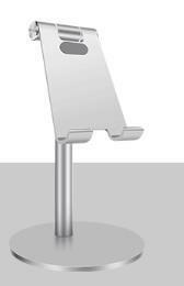 金属 アルミ 昇降可 テーブル スマホスタンド ライブスタンド 伸縮可 タブレットスマートフォンホルダー