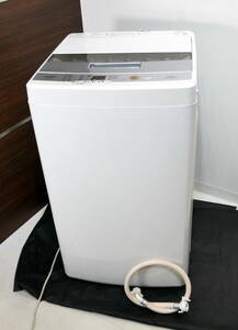★送料無料★(R409-G177)AQUA/アクア 全自動洗濯機 2017年 4.5kg AQW-S45E ステンレス槽/風乾燥/高濃度クリーン洗浄
