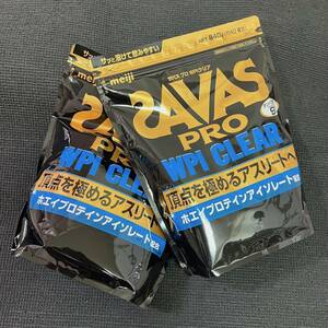 ザバス【SAVAS】プロ WPIクリア【PRO WPI CLEAR】840g ２袋セット