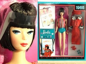 1965My Favorite Barbie Doll with Lifelike Bendable Legs 2009年BOX バービー ベンダブルレッグ 新品未開封 コレクター ドール マテル