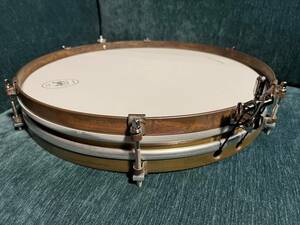 A&F Drum Co Pancake Raw Brass Snare Drums