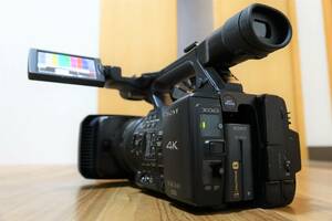 【中古】ソニー　PXW-Z100　XDCAMメモリーカムコーダー　放送・業務用ビデオカメラ
