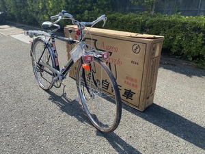 昭和レトロ　安全自転車　フラッシャー　VANGUARD　SPORTS　２６型５段　奇跡の未使用車　デッドストック　ジュニアスポーツ