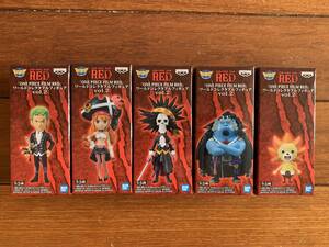 ONE PIECE FILM RED ワールドコレクタブルフィギュアvol.2 5種セット