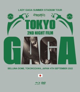 LADY GAGA「Summer Stadium Tour - Tokyo 2nd Night Film」2022/9/4 ベルーナドーム所沢 BD+DVD