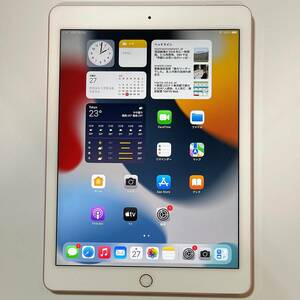 Apple SIMフリー iPad Pro (9.7インチ) ローズゴールド 32GB 3A864J/A Wi-Fi+Cellular アクティベーションロック解除済