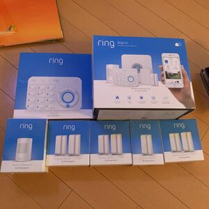 Ring by Amazon Wireless Home Security 家庭用警報システム　アマゾン子会社のリングです。未開封　新品