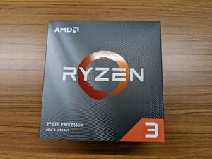 中古 AMD Ryzen3 3100 BOX 3.6GHz 4C8T SocketAM4 100-000000284 