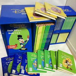 ディズニー英語システム ワールドファミリー DVD 11枚 CD35枚 本16冊セット ABC
