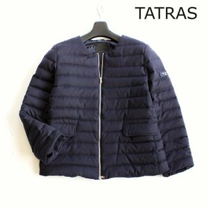 タトラス TATRAS　SPINOSA スピノサ★ノーカラー　ダウンジャケット　アウター　コート　インナーダウン　ウール　02（M)　高級　上質
