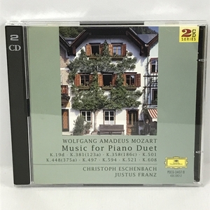 [CD 2枚組]モーツァルト 4手のためのピアノ作品集 エッシェンバッハ フランツ (Pf) ポリドール