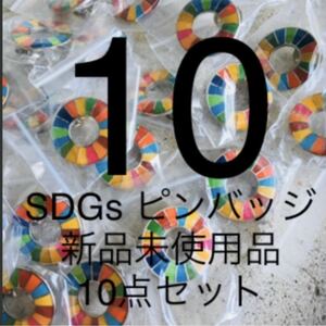 【国連本部純正品】SDGs ピンバッジ 10点セット 【新品未使用】