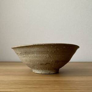 李朝 初期 茶碗 17cm 金継ぎ