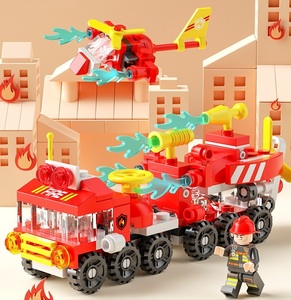 レゴ ブロック 消防車2 キット LEGO　互換品 No2
