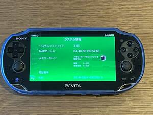 ◆◇SONY ソニー PS Vita 3G/Wi-Fi クリスタルブラック PlayStation PCH-1000◇◆