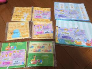 一番くじ たべっ子どうぶつ ~すやりんこれくしょん♪~ E賞、F賞 タオルポーチ ふんわりタオル