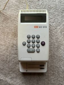 チェックライター ec-310 自動小切手機
