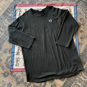 【送料込みM】オシロサイクル トラッド刺繍Tシャツ 3/4スリーブ