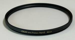 マルミ EXUS Mark II レンズプロテクト プロテクタ 82mm 反射率0.2% 帯電防止 撥水 防汚