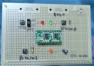 トランジスタ技術2005年4月号付録　R8C/Tinyマイコン基板　MB-R8CQ　テストボード付きNo２