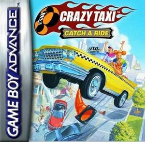 送料無料 ●● SEGA クレイジータクシー Crazy Taxi: Catch a Ride ●海外版GBAニンテンドーDS 任天堂 セガ　※日本のGBA/DSでも遊べます♪