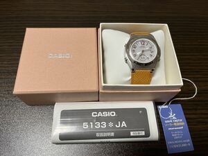CASIO カシオ レディース ソーラー電波 腕時計