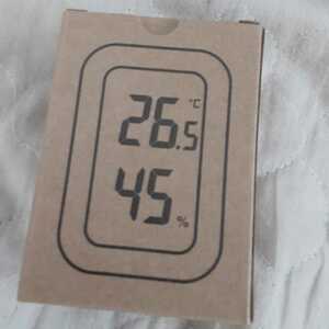 デジタル温湿度計 無印良品 